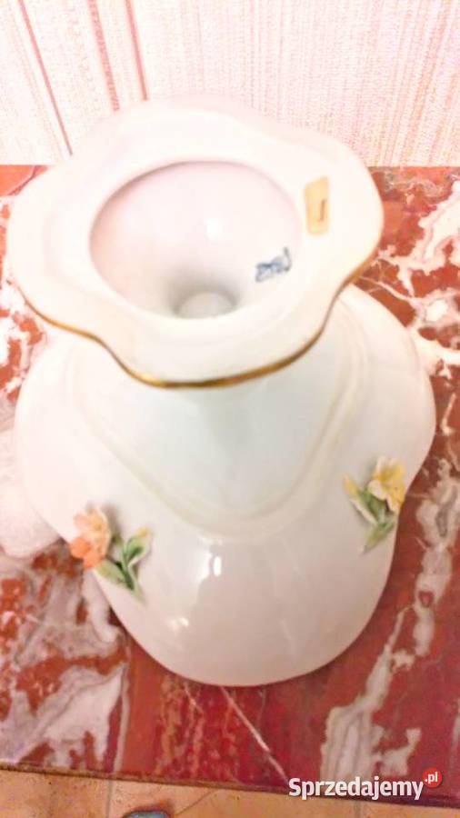 Paterka na nóżce Dresden ręcznie malowana Olsztyn