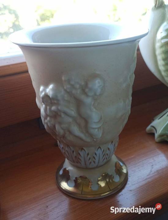 Wazon z herubinami Syg Von Schierholz Plaue 1930 pomorskie Gdańsk