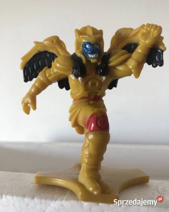 Figurka Power Rangers Goldar złoty 1995 kujawsko-pomorskie Inowrocław sprzedam