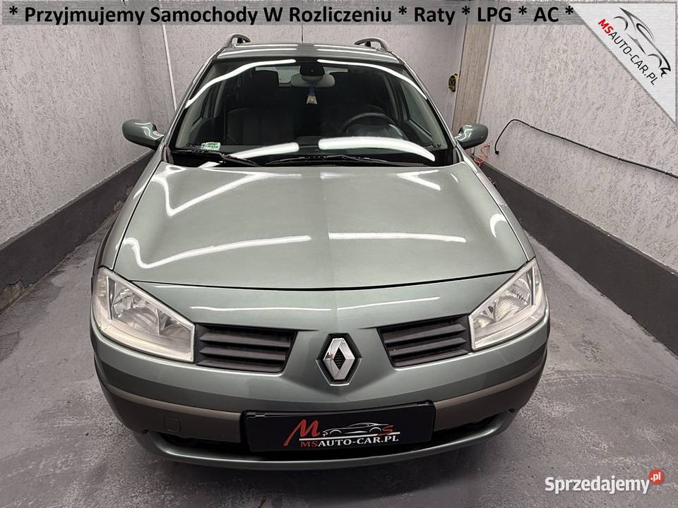 Renault Megane 20 Benzyna LPG Czujniki poduszka powietrzna Poznań