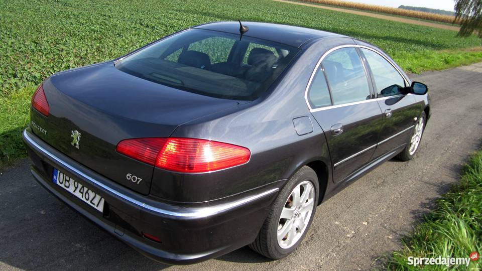 Peugeot 607 Biturbo 2007r super stan małopolskie Zator