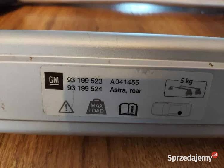 Bagażnik dachowyRelingi OPEL ASTRA Oryginalne Lublin