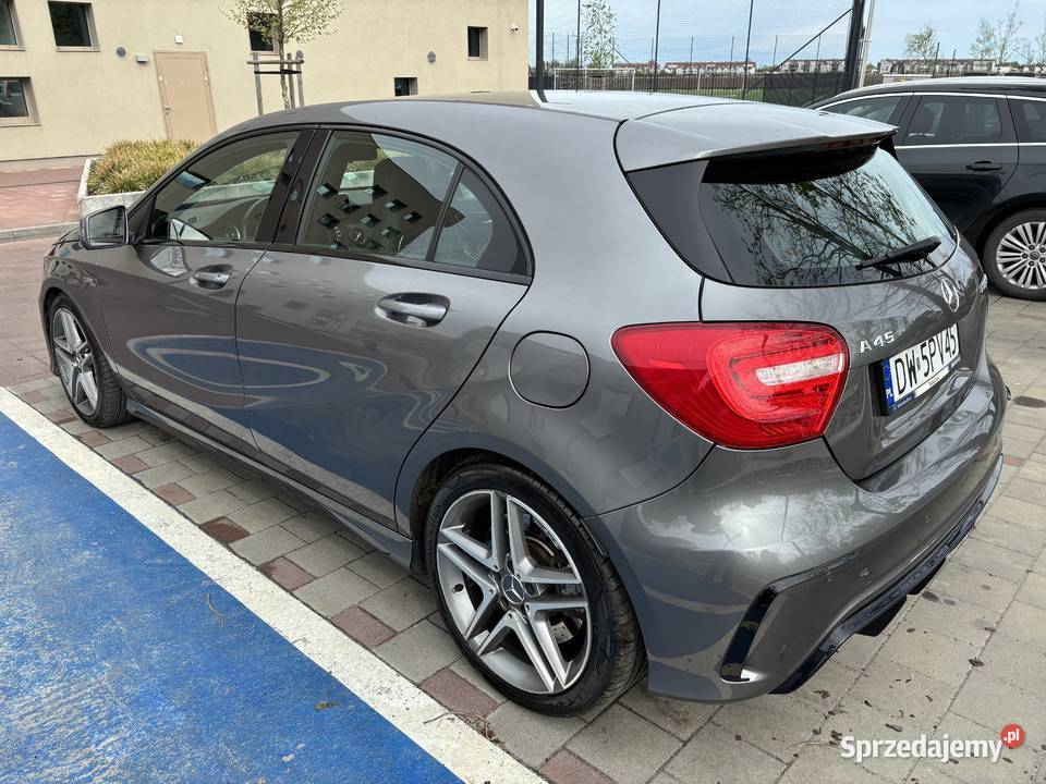 Mercedes A45 AMG super stan bezwypadkowy automatyczna dolnośląskie Wrocław