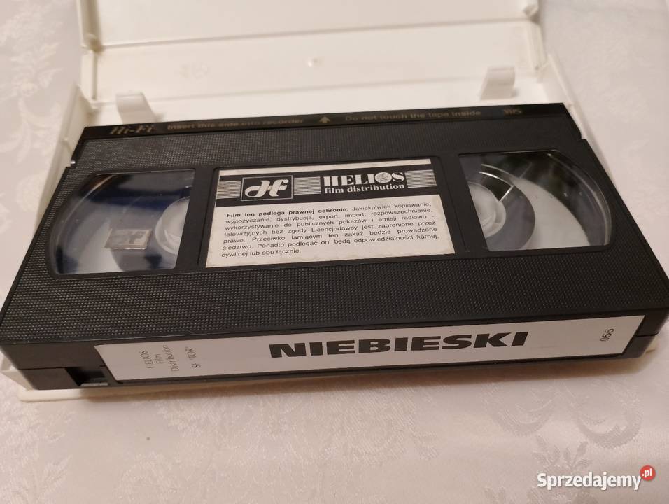 Film na kasecie VHS Trzy kolory NIEBIESKI K Oborniki