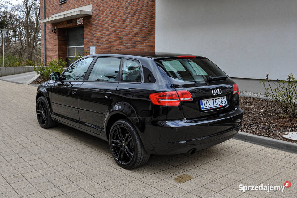 Audi A3 16 2009 r Lift Bezwypadkowy Rok produkcji 2009 Wrocław