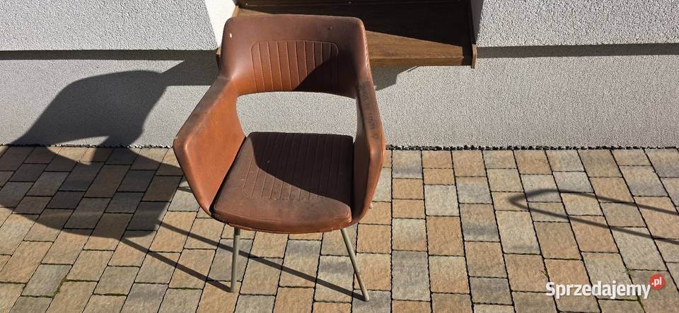 Fotele 5 meblomet vintage PRL Kraków