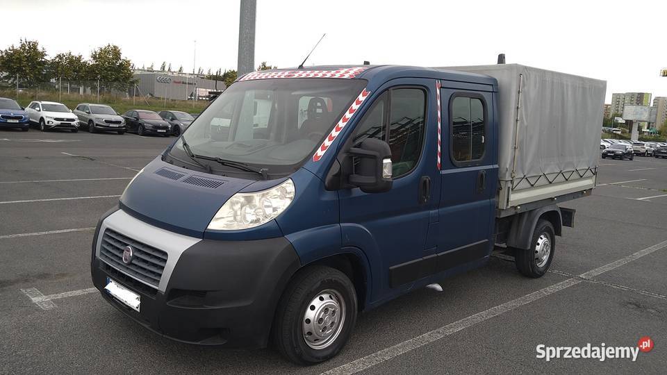 FIAT DUCATO PLANDEKA 7 OSÓB KLIMA Samochody dostawcze Szczecin