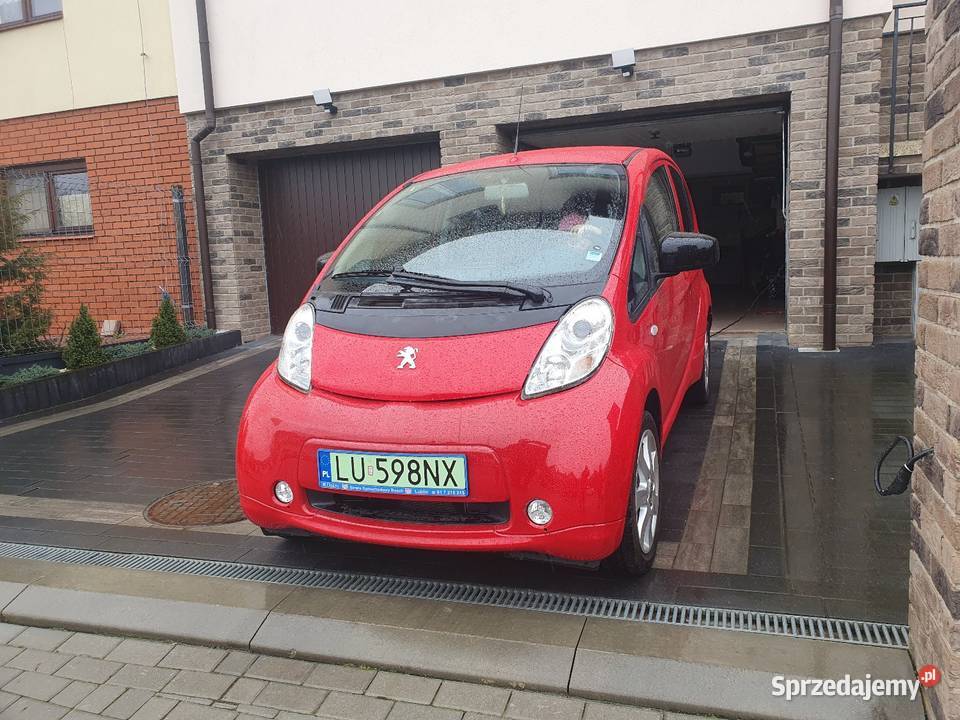 Peugeot ION z idealną baterią nową Zasieg do 140 nieuszkodzony lubelskie