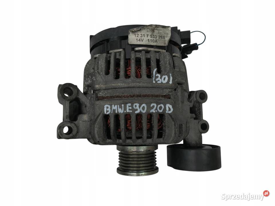 ALTERNATOR BMW E81 E82 E90 E92 E91 20D osobowe lubelskie Chełm