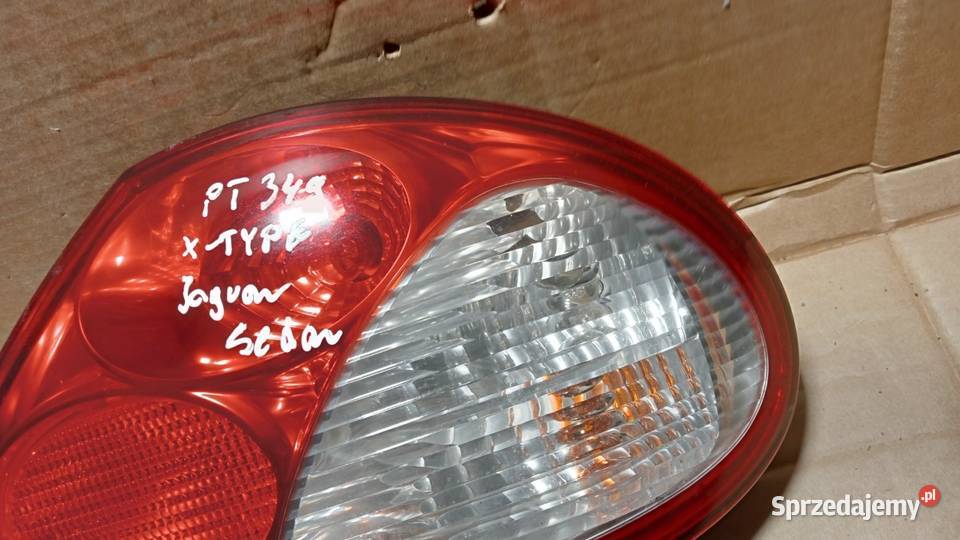 JAGUAR XTYPE SEDAN LAMPA TYŁ PRAWY osobowe Zbierkowo