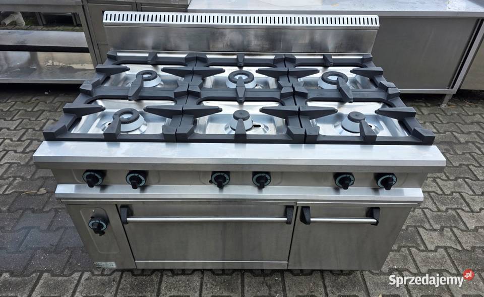 Kuchnia Gazowa 6 Palnikowa Z Piekarnikiem