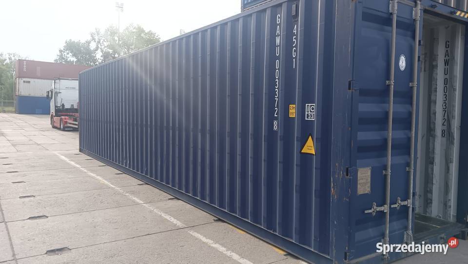 Kontener Morski Magazynowy 40 HC 12 metrowy