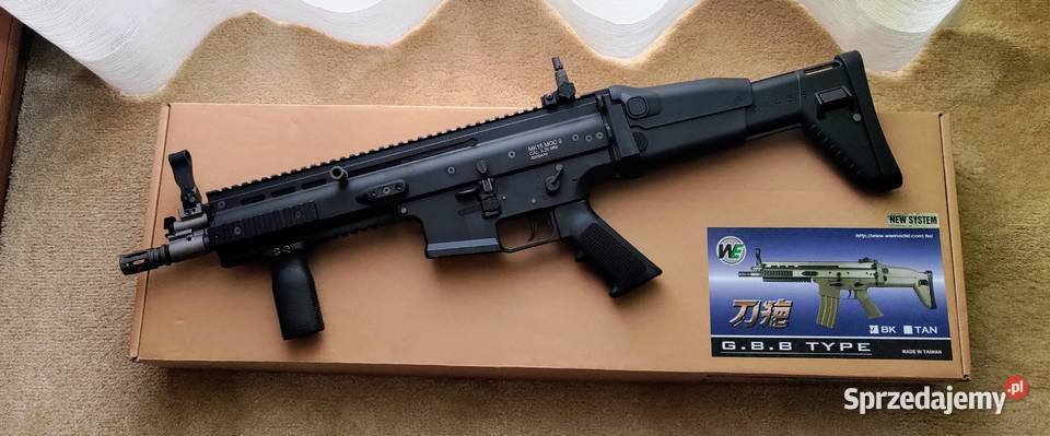 Karabinek ASG FN SCAR wierne odwzorow oryginału Bystrzejowice Pierwsze