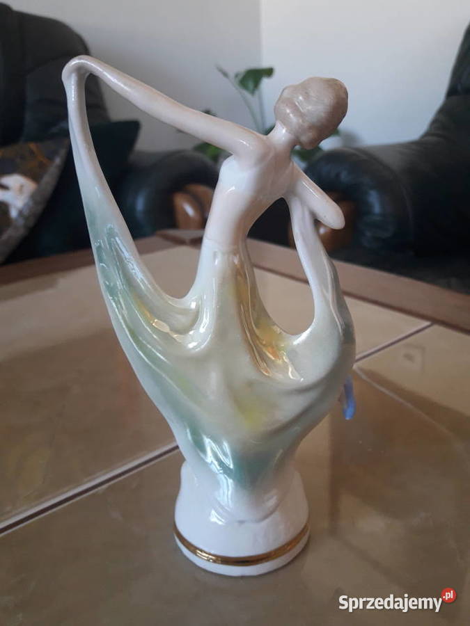 Baletnica porcelana art deco Janów Lubelski