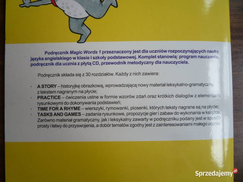 Magic Words kl 1 Podręcznik CD do nauki języka Szczecin sprzedam