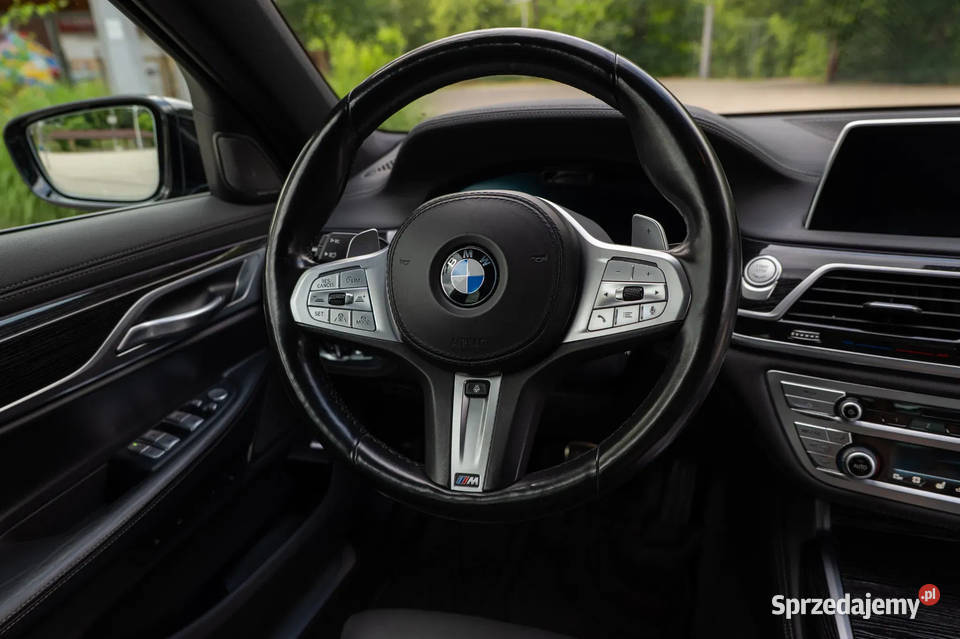 BMW Seria 7 740Ld xDrive G12 M pakiet salon czarny Łukowo