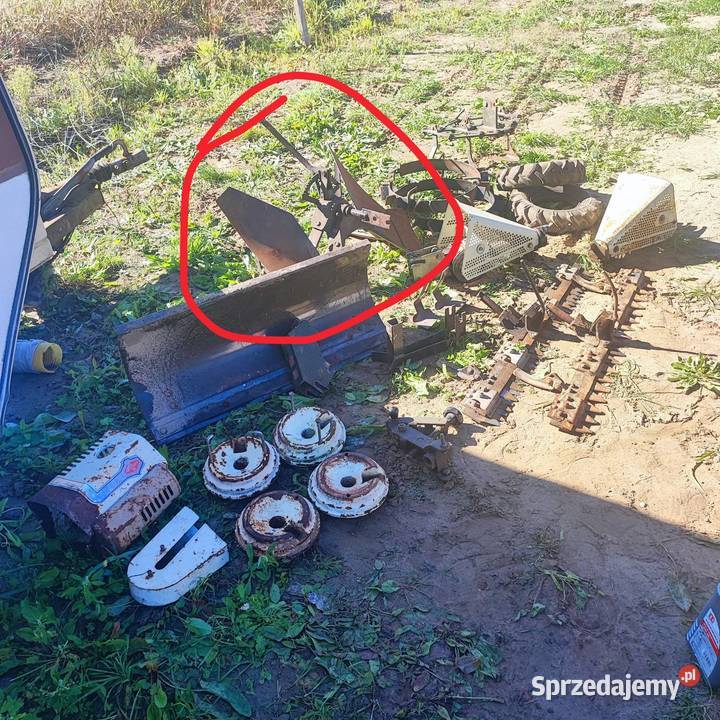 Pług obrotowy traktorek ogrodowy fortschritt e Zielona Góra sprzedam