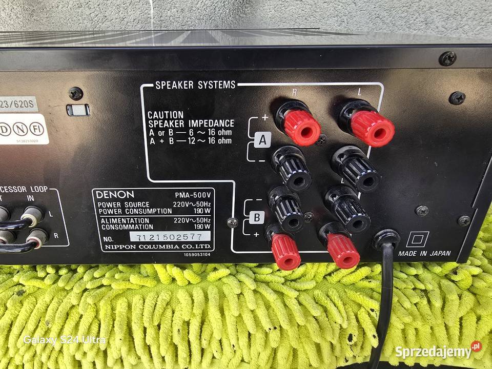 wzmacniacz denon pma500v stereo mocny klasyk Chełm Śląski