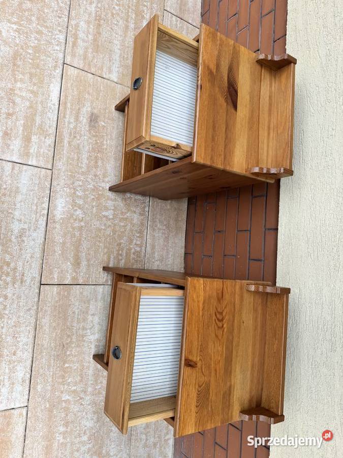 Szafka nocna Leksvik drewniana Ikea stolik do Warszawa