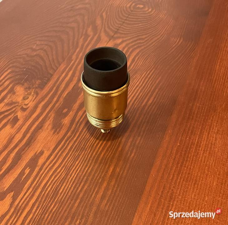 Stara oprawka mosiężna gwint E27