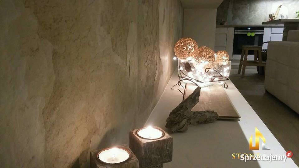 Cappuccino Cream jasna tapeta z kamieniafornir wewnętrzne dolnośląskie sprzedam