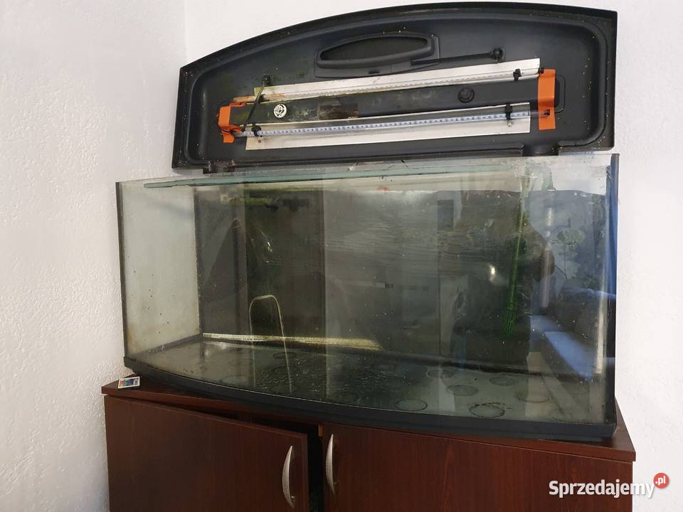 Akwarium z szafką i pompą filtrującą łódzkie Radomsko sprzedam