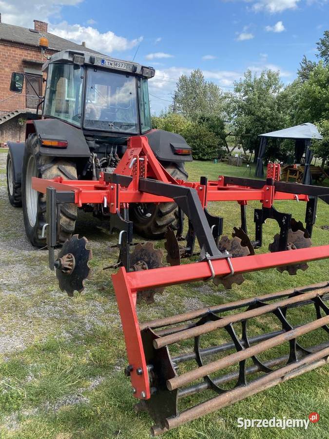 Agregat ścierniskowy plug 5 skibowy rozsiewacz Tyszowce