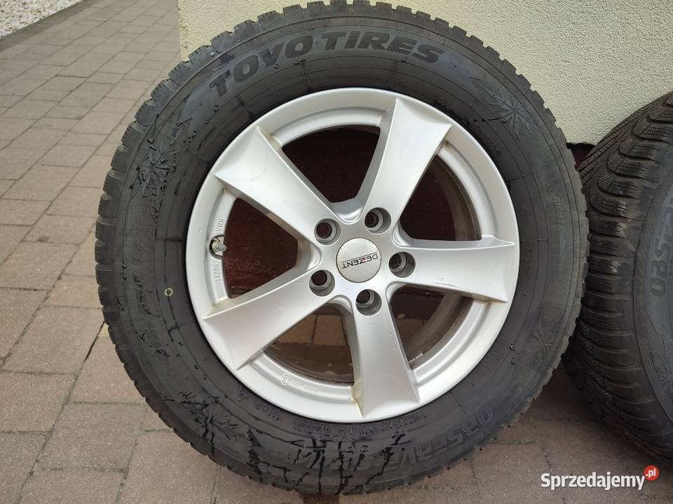 Alufelgi 16 Nissan Renault Opona Zima Piętno
