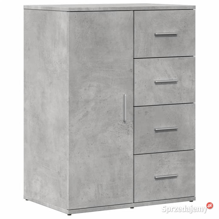 Szafka szarość betonu 59x39x80 materiał Warszawa