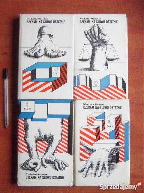 MACHEJEK CZEKAM NA SŁOWO OSTATNIE tomy 4 fa Proza i poezja Proza i poezja Goleniów