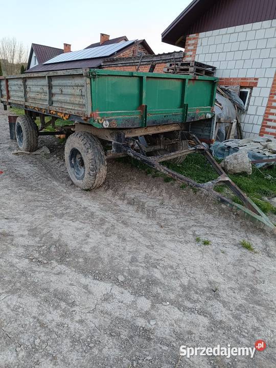 Przyczepa Autosan D46B nieuszkodzony lubelskie Tomaszów Lubelski sprzedam