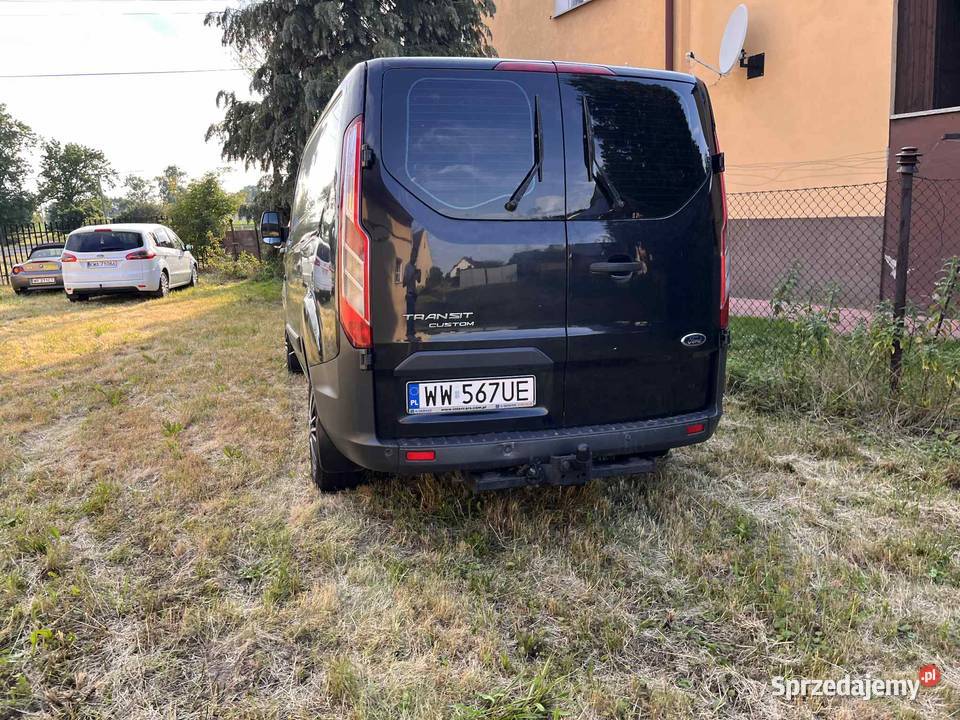 Ford transit Custom CZARNY długi ŚLICZNY hak hak Gliwice