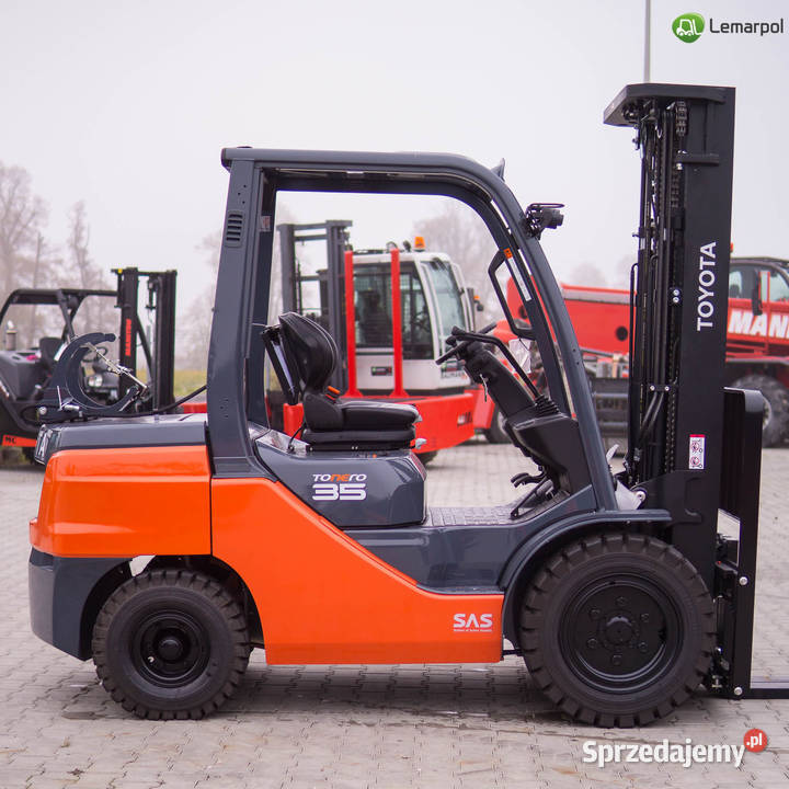 wózek widłowy TOYOTA 028FGJF35 FABRYCZNIE NOWY Zator