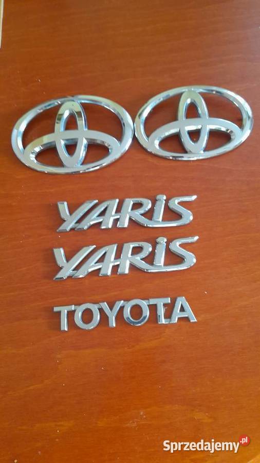 Embleaty toyoty na klape osobowe Pozostałe Brodnica sprzedam