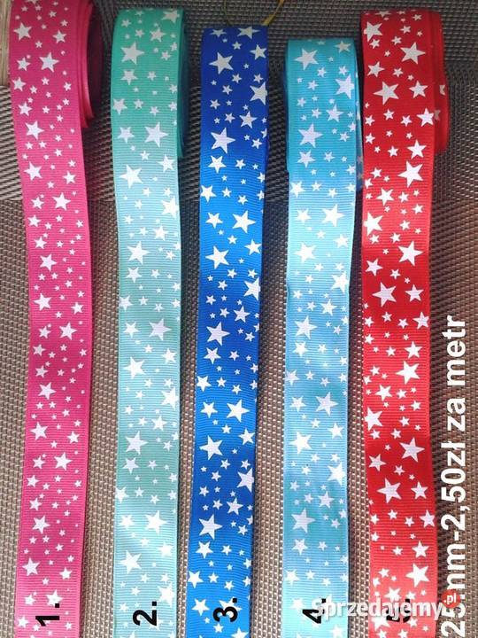 Wstążki rypsowe bajkowe Disney 25 mm