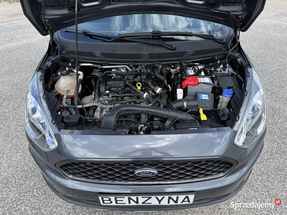 Ford KA 12 BENZYNA Klimatronik Nawigacja ogranicznik prędkości Konin