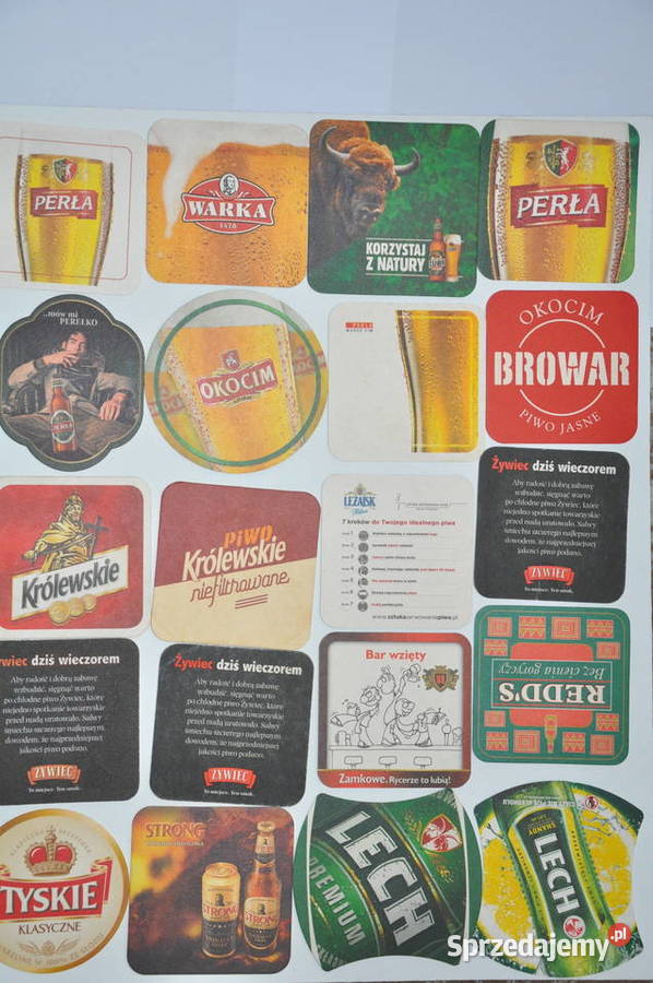 Podkładki polskie pod piwo PP 7 Puławy sprzedam