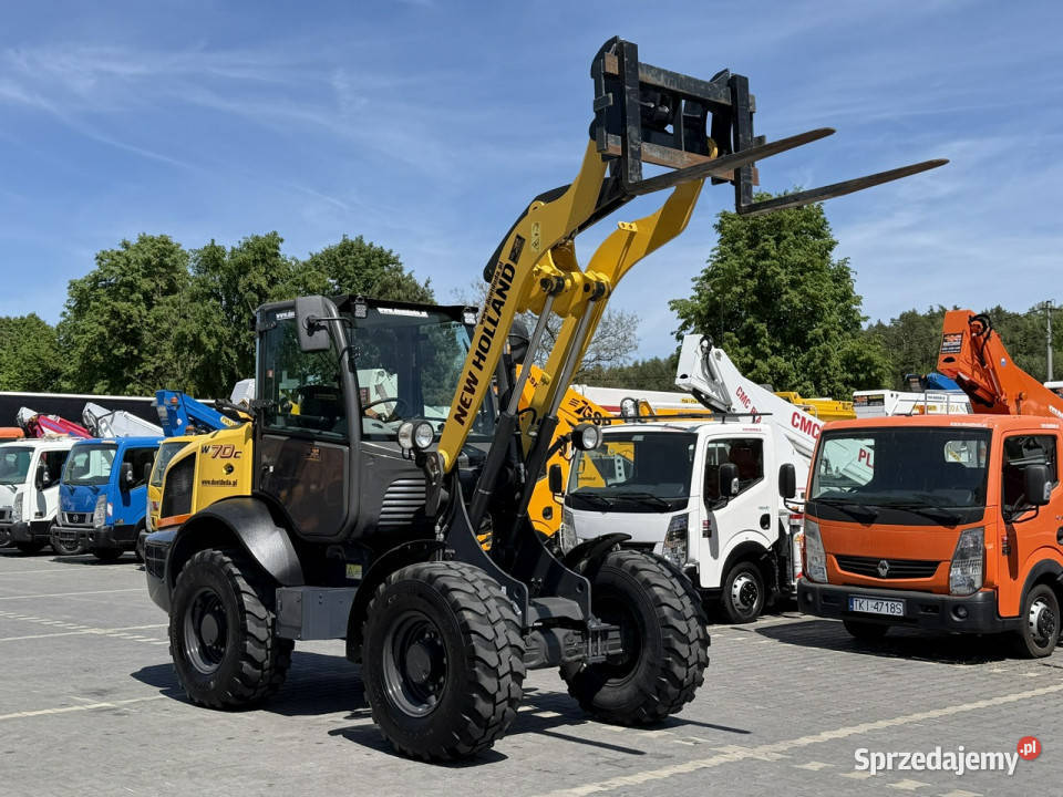 średnia kołowa Holland W70C Compact Widły Łyżka Koła świętokrzyskie