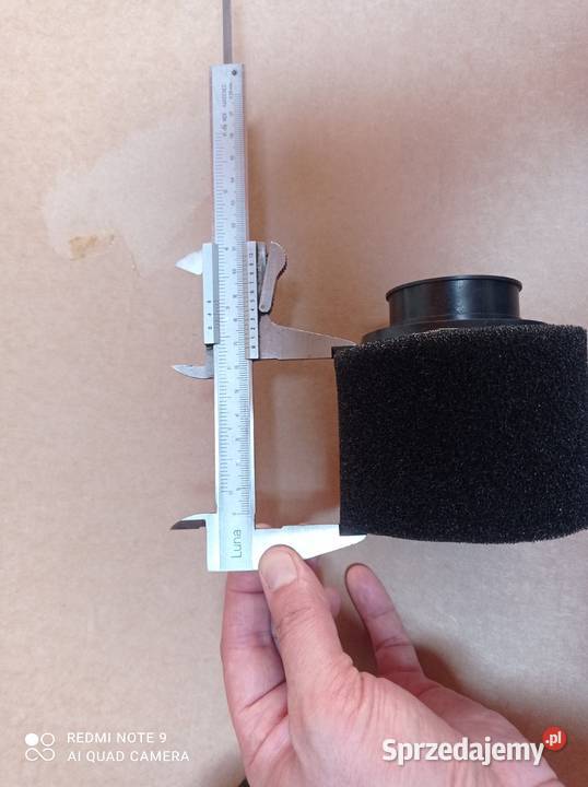 Filtry powietrza gąbkowe na srednice 42mm