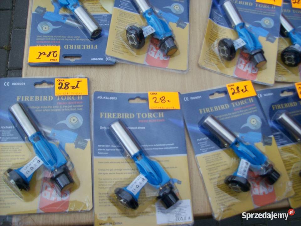 Regulowany palnik gazowy lutlampa lutownica na Głogowa