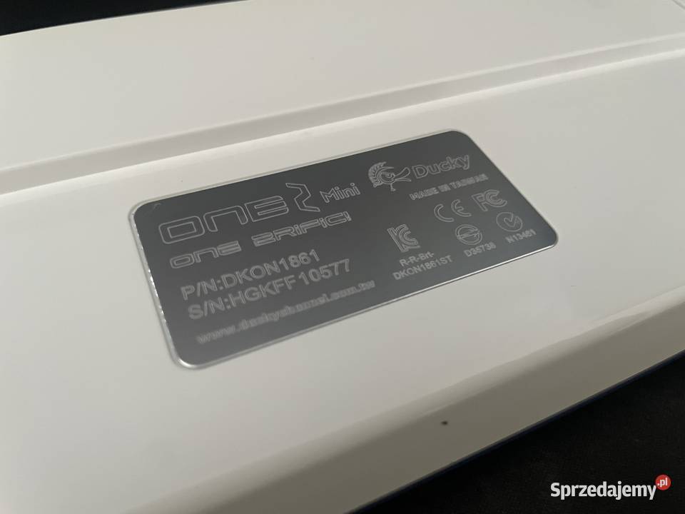 Klawiatura mechaniczna Ducky one 2 mini Koprzywnica
