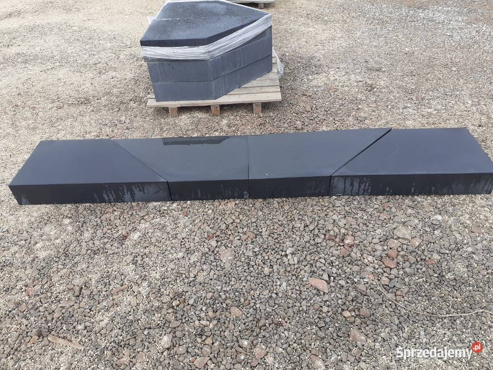 Stopień Venetto Betonowy skośny 45x90 grafit II Wielogóra