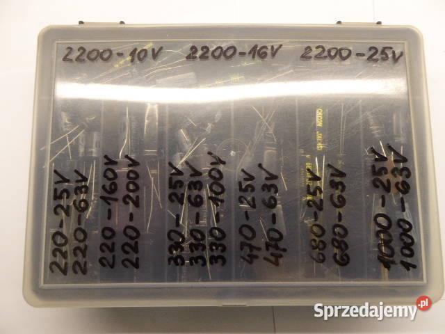 Zestaw kondensatorów elektrolitycznych 2 kpl Szczecin