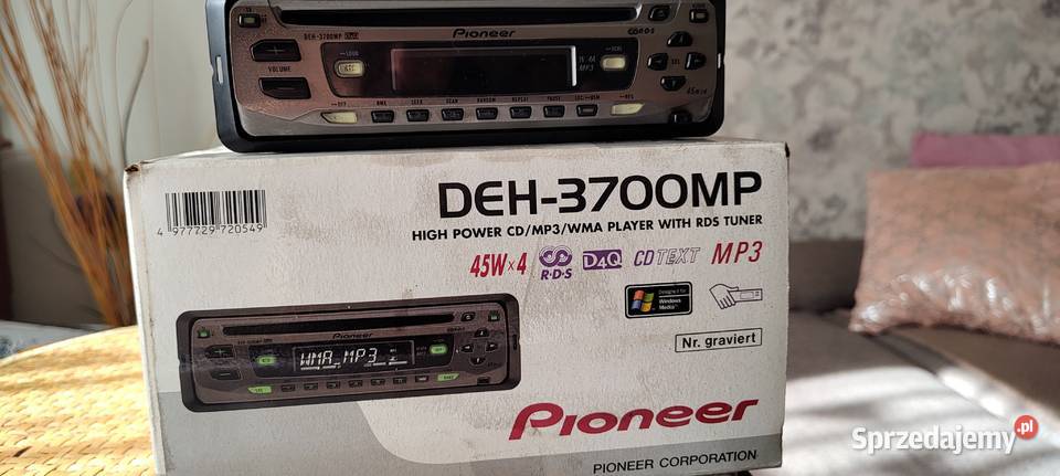 Radio samochodowe Pioneer DEH3700 MP Przemyśl