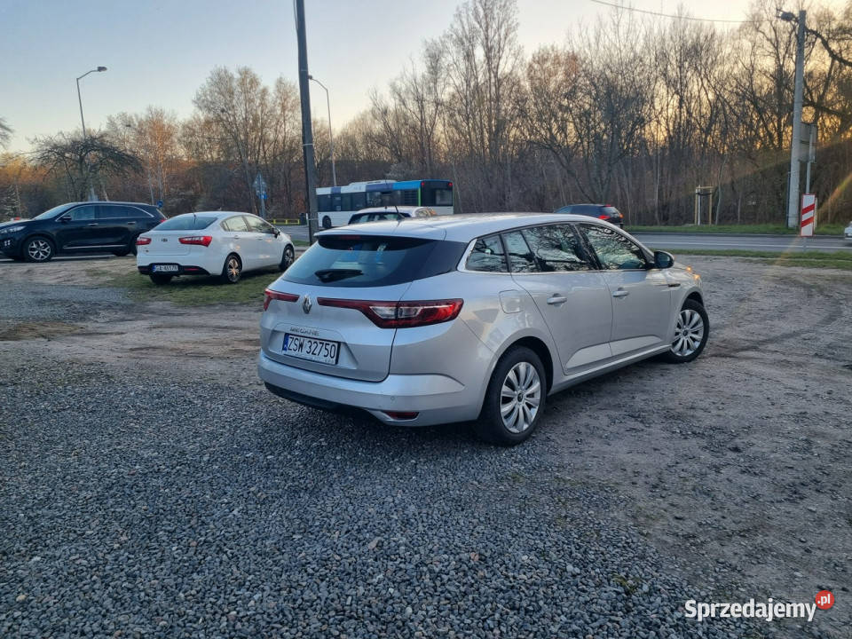 Renault Megane KlimatronikNaviPodgrzewane srebrny Szczecin