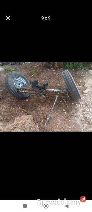 Zetor k25 tył i przednia oś z kołami