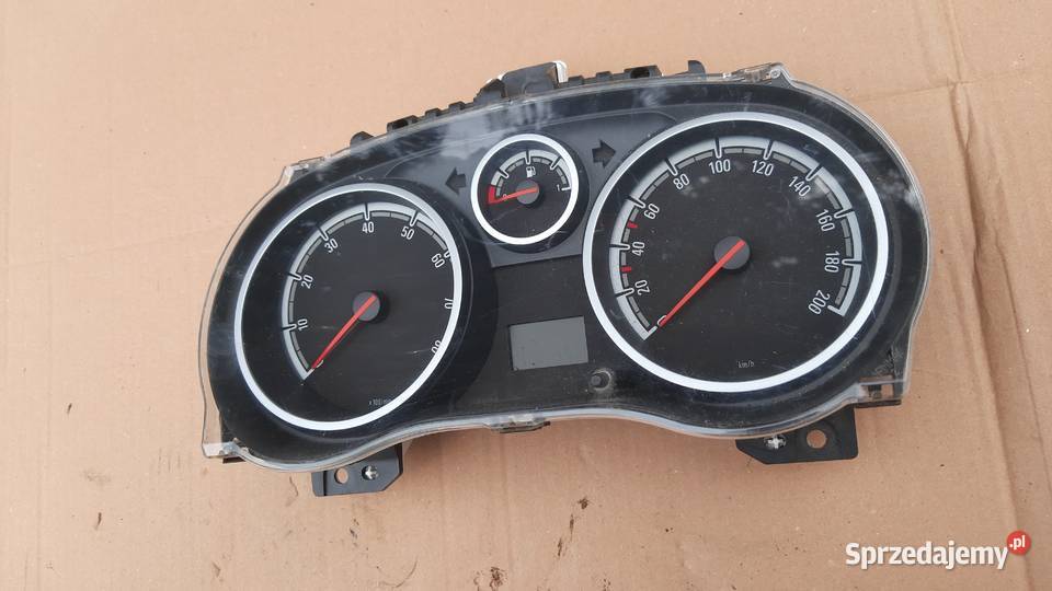 licznik OPEL CORSA D P0013285375 12 14 benz Dębno