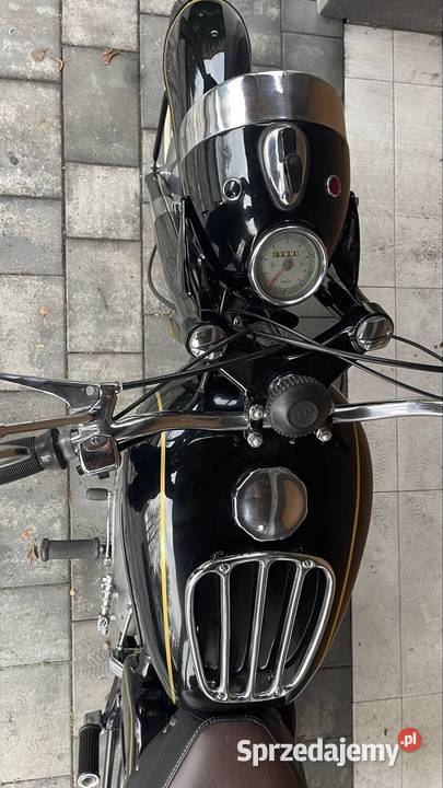 Motocykl Junak M07010 stan kolekcjonerski zarejestrowany jako zabytek Zaborze