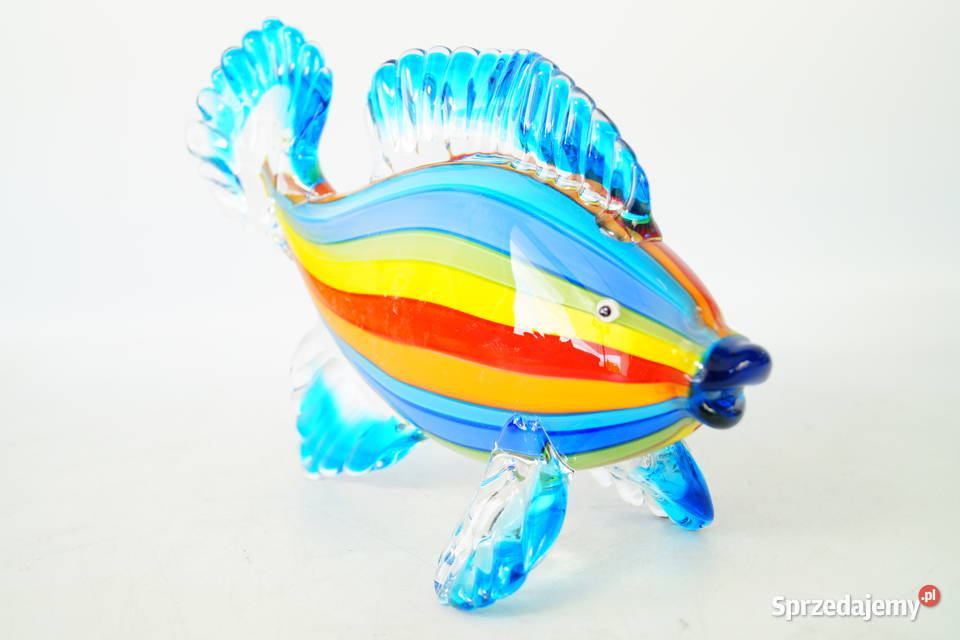 Figura Murano style RYBA rybka kolorowa Gizałki sprzedam