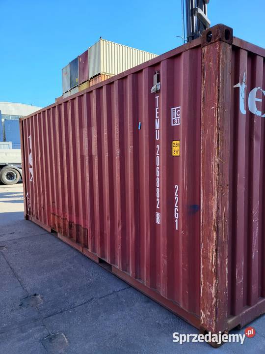 Sprzedam kontenery morskie używane 20DV dostępne Żyrardów